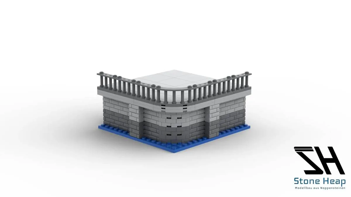 Stone Heap Module de port courbe extérieure (SH-4002) - prix | Brick Broker