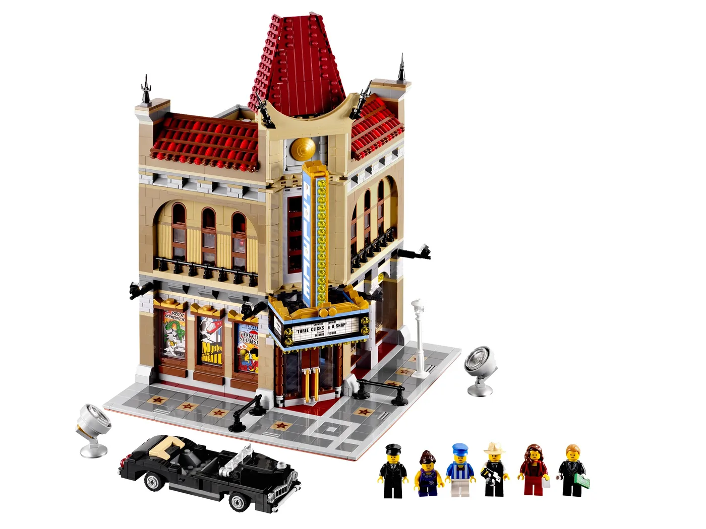 LEGO 10232 Cinéma Palace - prix et où acheter | Brick Broker