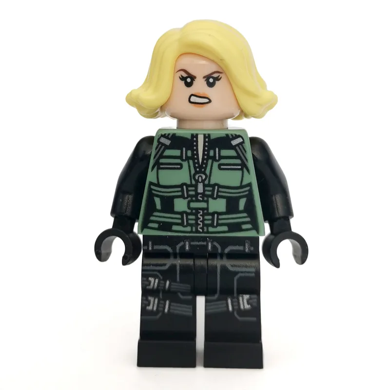 Black Widow, Bright Light Yellow Hair — dans quels sets LEGO ? (fig-005439) | Brick Broker