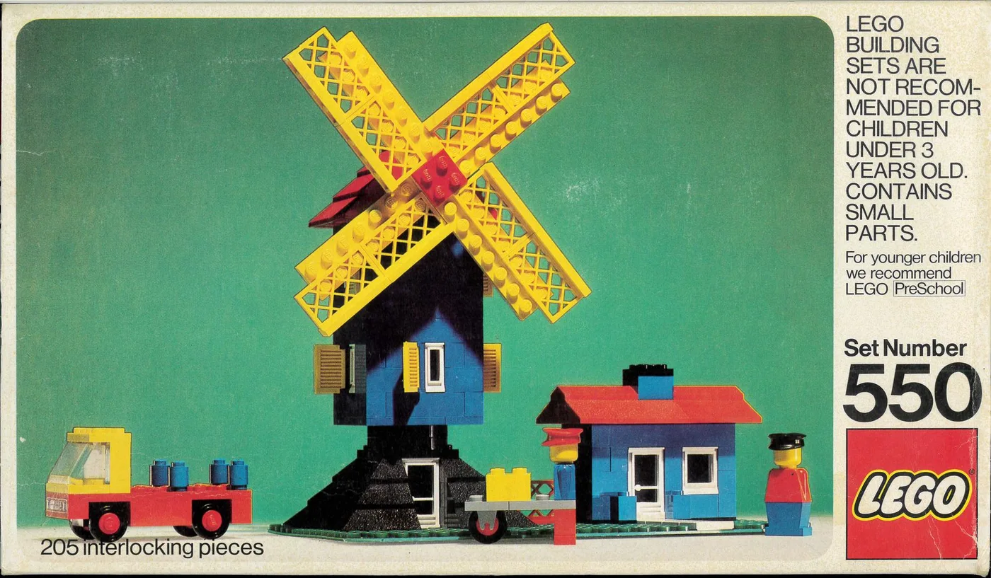 LEGO 550 Moulin à vent - prix et où acheter | Brick Broker