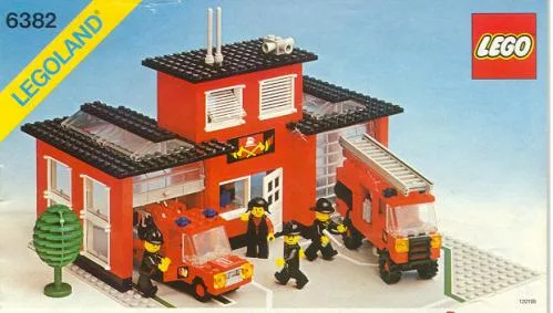 LEGO 6382 Caserne de pompiers - prix et où acheter | Brick Broker