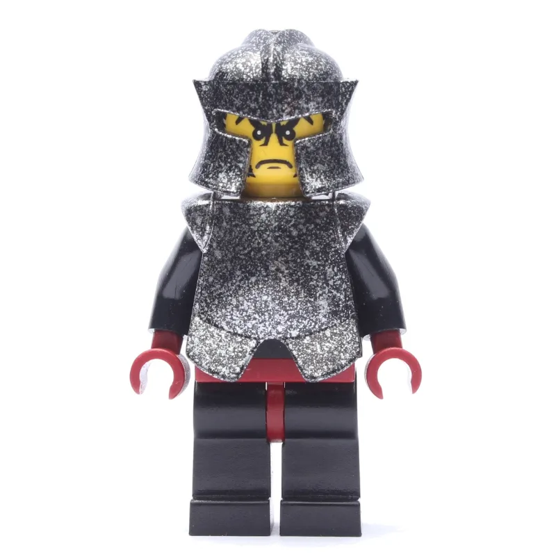 Shadow Knight, Speckle Black-Silver Helmet an… — minifigurine LEGO | Brick Broker