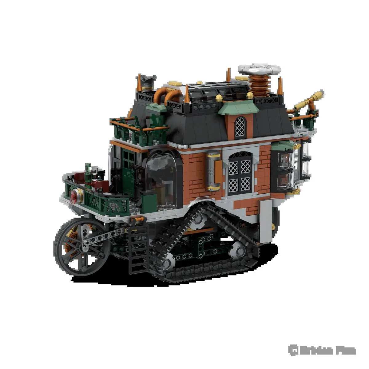 BRIXIES Laboratoire mobile Steampunk (BRIXIES-222.911) - prix | Brick Broker