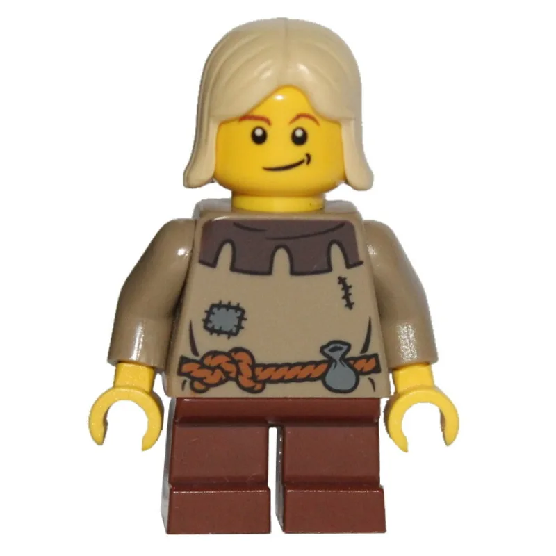 Peasant (Fantasy Era) - Tan Hair — dans quels sets LEGO ? (fig-006783) | Brick Broker