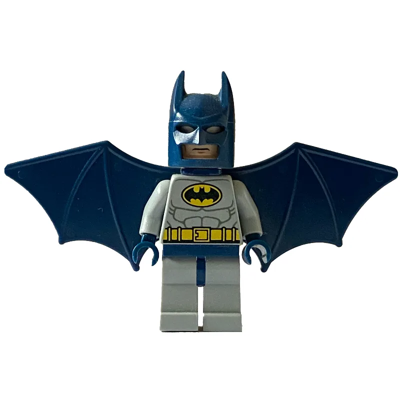 Batman, Light Bluish Gray Suit, Dark Blue Win… — minifigurine LEGO | Brick Broker
