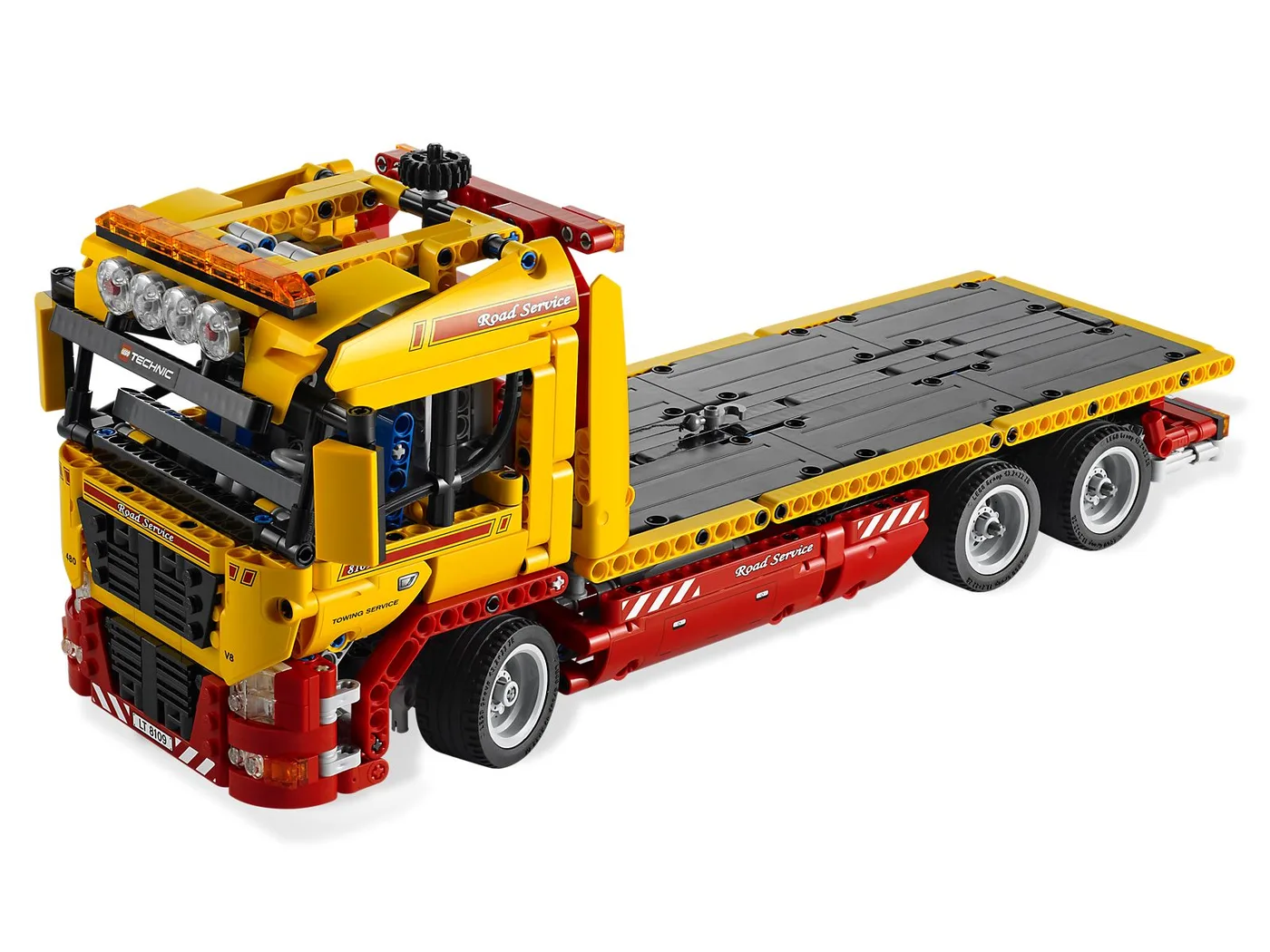 LEGO 8109 Le camion plateau - prix et où acheter | Brick Broker