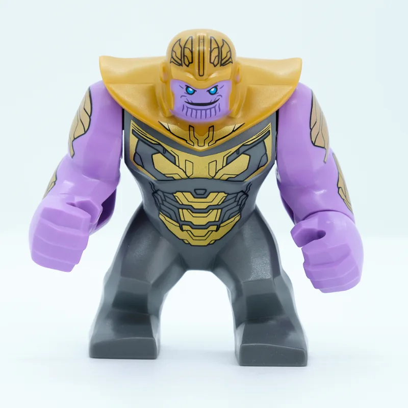 Thanos with Gold Armor on Arms (Big Fig) — minifigurine LEGO | Brick Broker