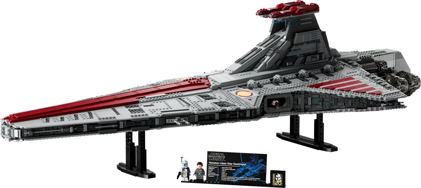 LEGO 75367 Croiseur d’attaque de la République de classe Venator™ - prix | Brick Broker