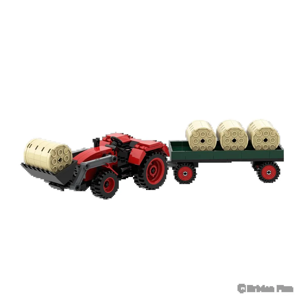 BRIXIES Grand tracteur (BRIXIES-222.202) - prix | Brick Broker