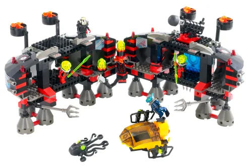 LEGO 4795 Base sous-marine Ogel et sous-marin AT - prix | Brick Broker