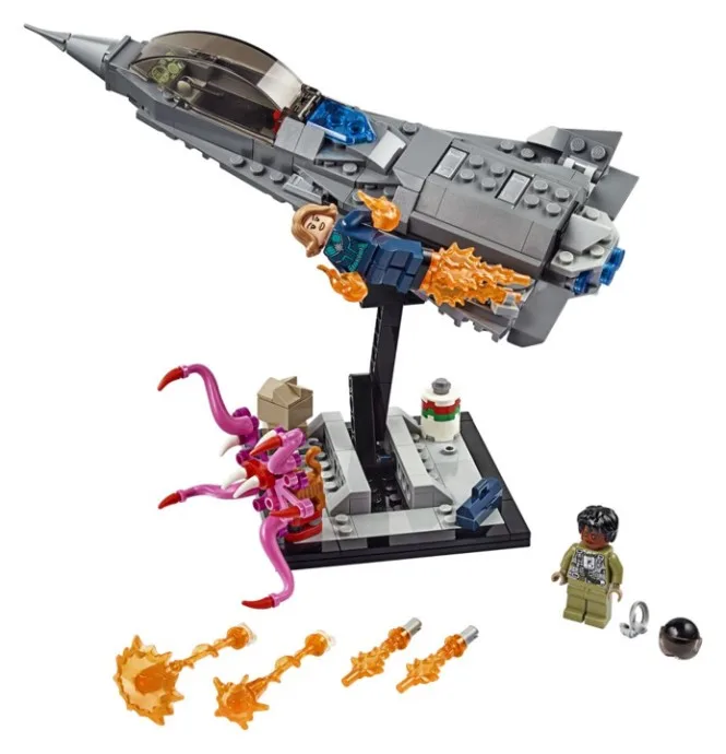 LEGO 77902 Captain Marvel et l'Asis - prix | Brick Broker