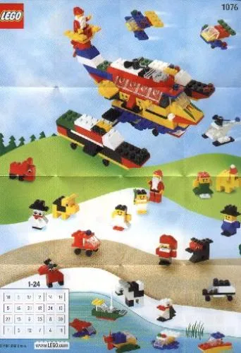 LEGO 1076 Calendrier de l'Avent 1999 - prix | Brick Broker