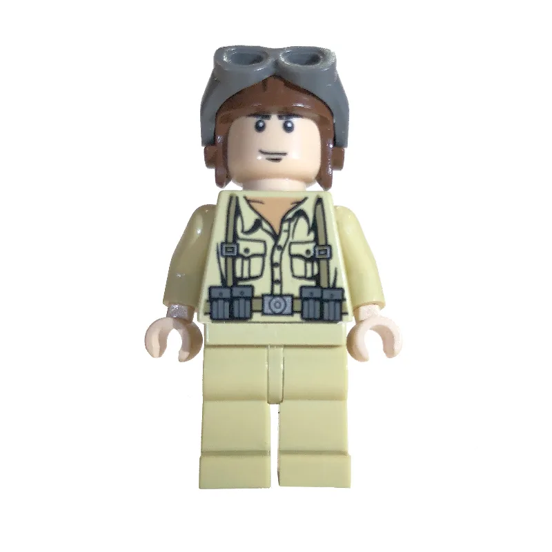 German Pilot with Helmet and Goggles — dans quels sets LEGO ? (fig-005828) | Brick Broker