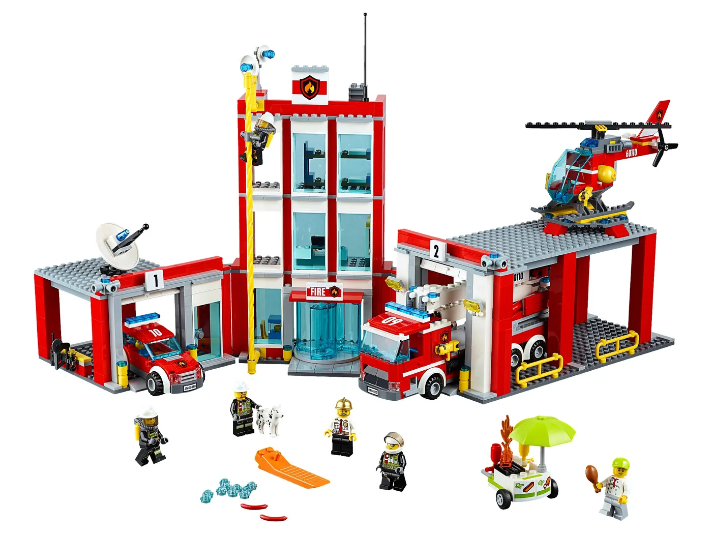 LEGO 60110 Feuerwache - Preise & Vergleich | Brick Broker