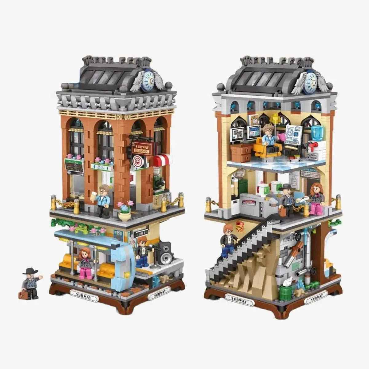 BlueBrixx Station de métro (BB-108037) - prix | Brick Broker