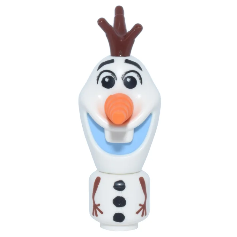 Olaf - Microdoll, 3626c Body, Stick Hair, Bri… — minifigurine LEGO | Brick Broker