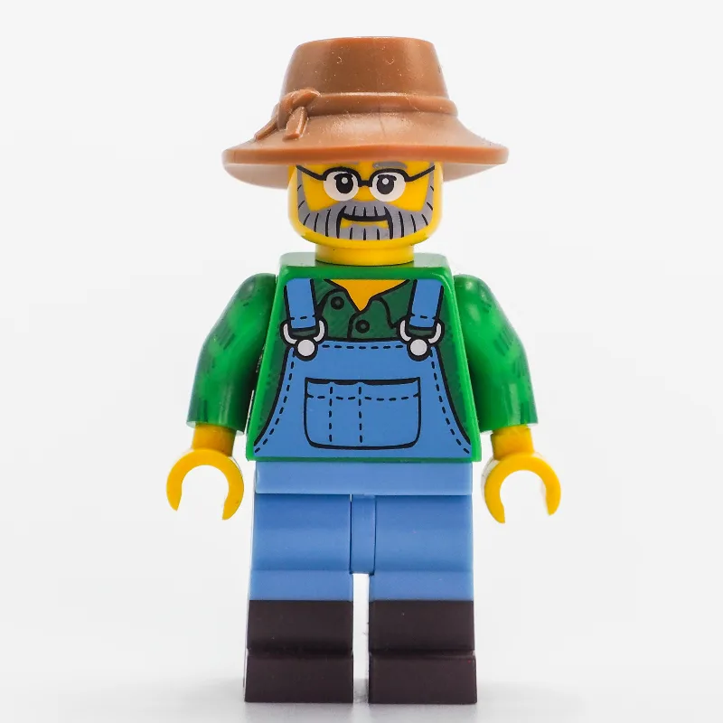 Farmer (CMF) — dans quels sets LEGO ? (fig-001012) | Brick Broker
