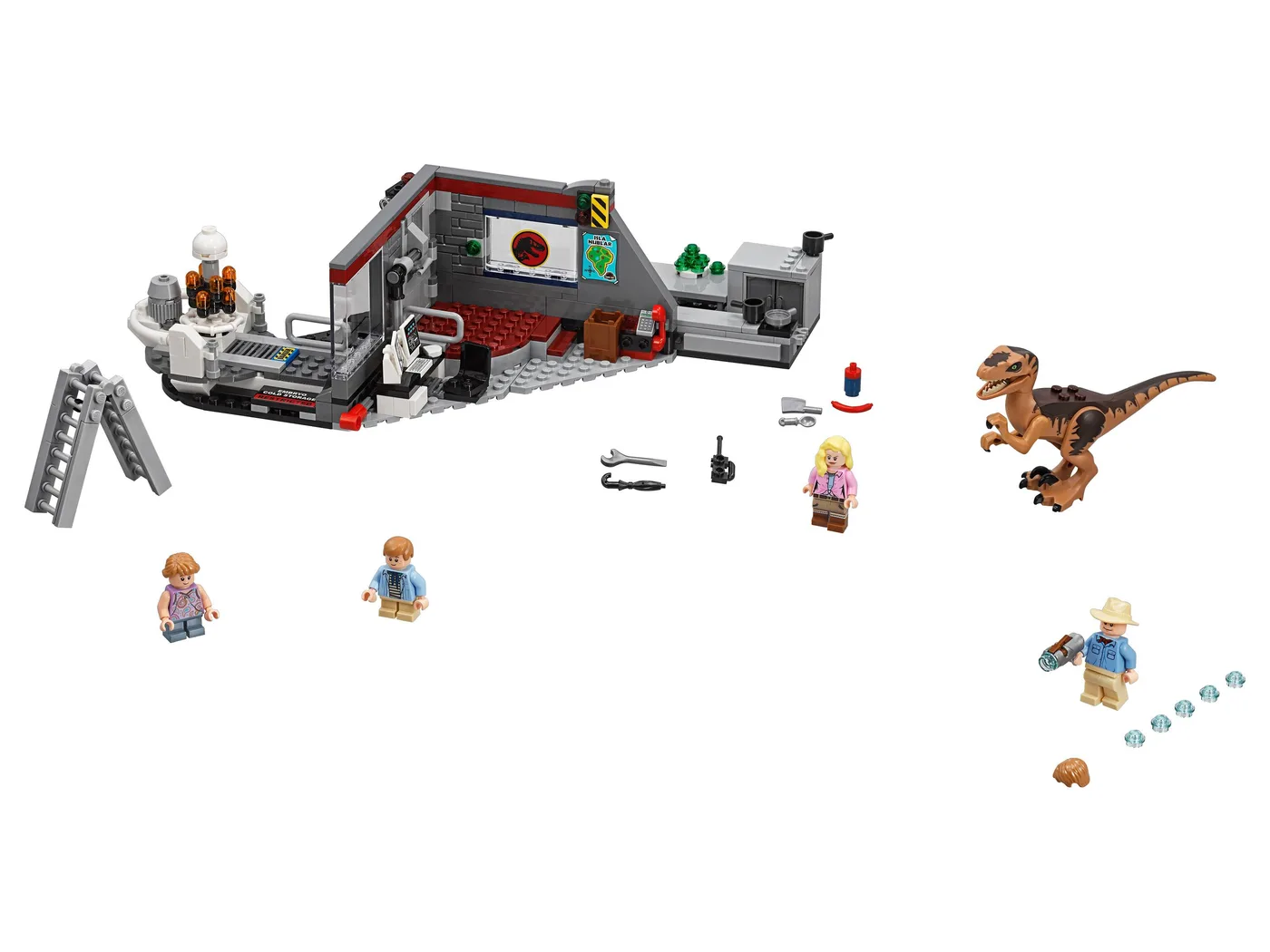 LEGO 75932 Course-poursuite du Vélociraptor de Jurassic Park - prix | Brick Broker