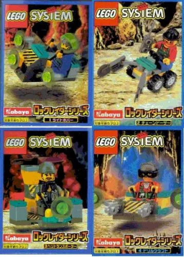 LEGO Pack de 4 Rock Raiders (KABROCK-1) - prix | Brick Broker