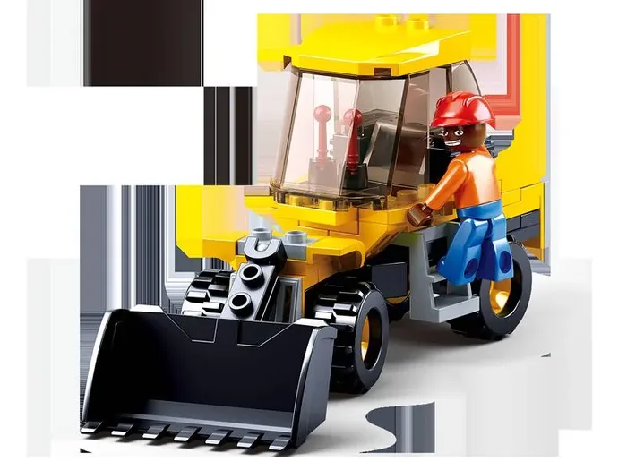 Sluban Chargeuse sur roues compacte (SLB-M38-B0377B) - prix | Brick Broker