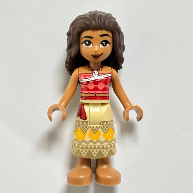 Moana - Red Top, Dark Tan Skirt — dans quels sets LEGO ? (fig-012884) | Brick Broker