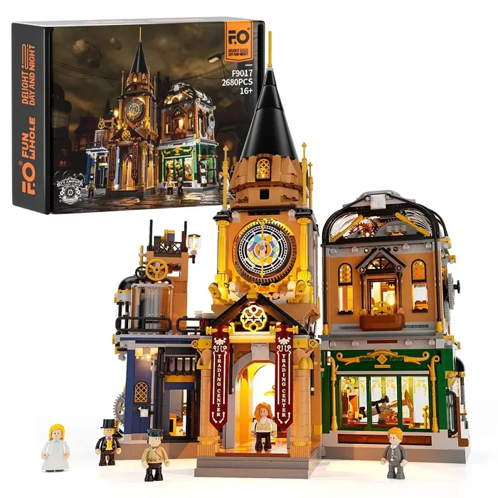 Lumibricks Centre commercial Steampunk (LUMI-F9017) - prix | Brick Broker