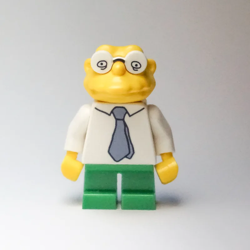 Hans Moleman (CMF) — dans quels sets LEGO ? (fig-001477) | Brick Broker