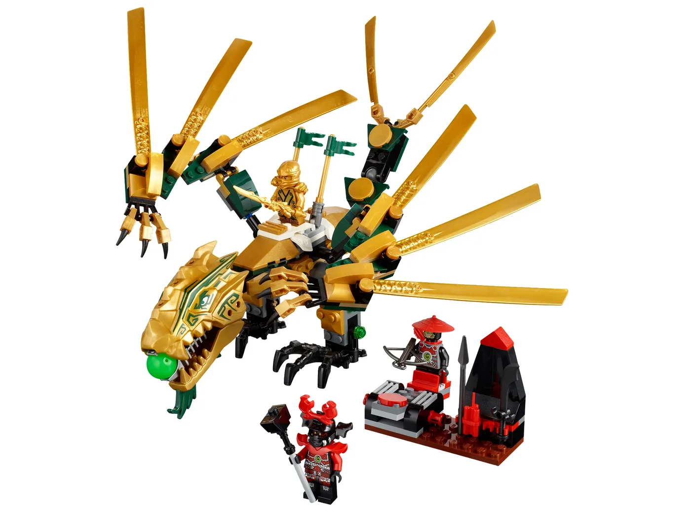LEGO 70503 Dragon Doré - prix et où acheter | Brick Broker