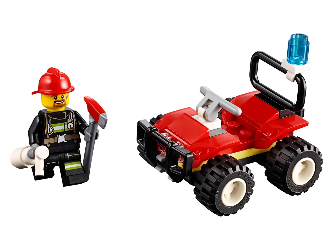 LEGO 30361 Le quad des pompiers - prix et où acheter | Brick Broker