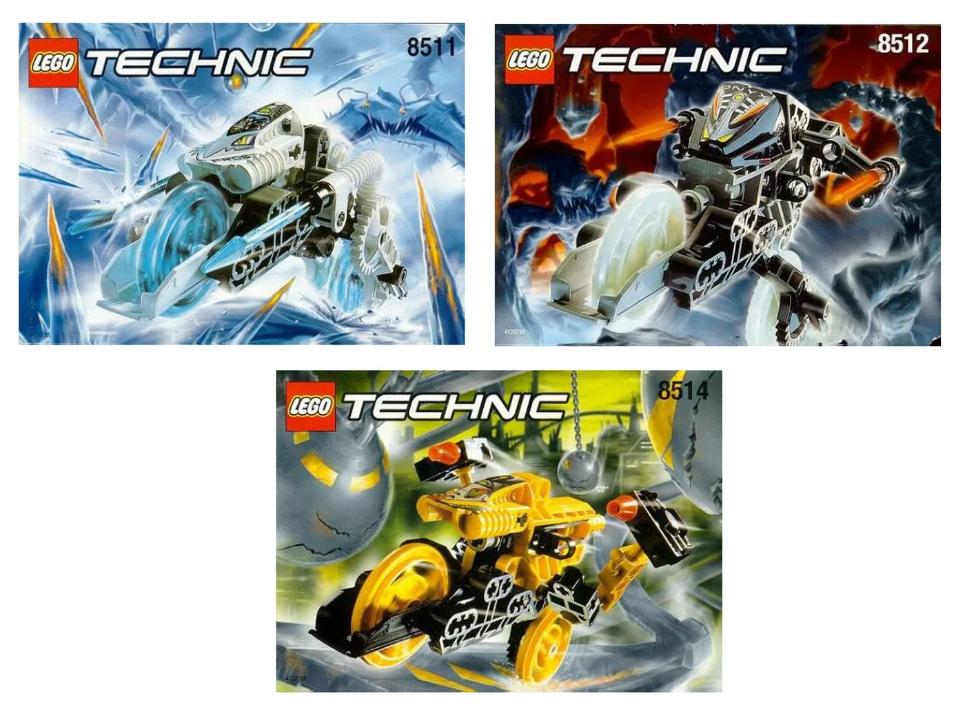 LEGO Givre + Onyx + Puissance (C8511-2) - prix | Brick Broker
