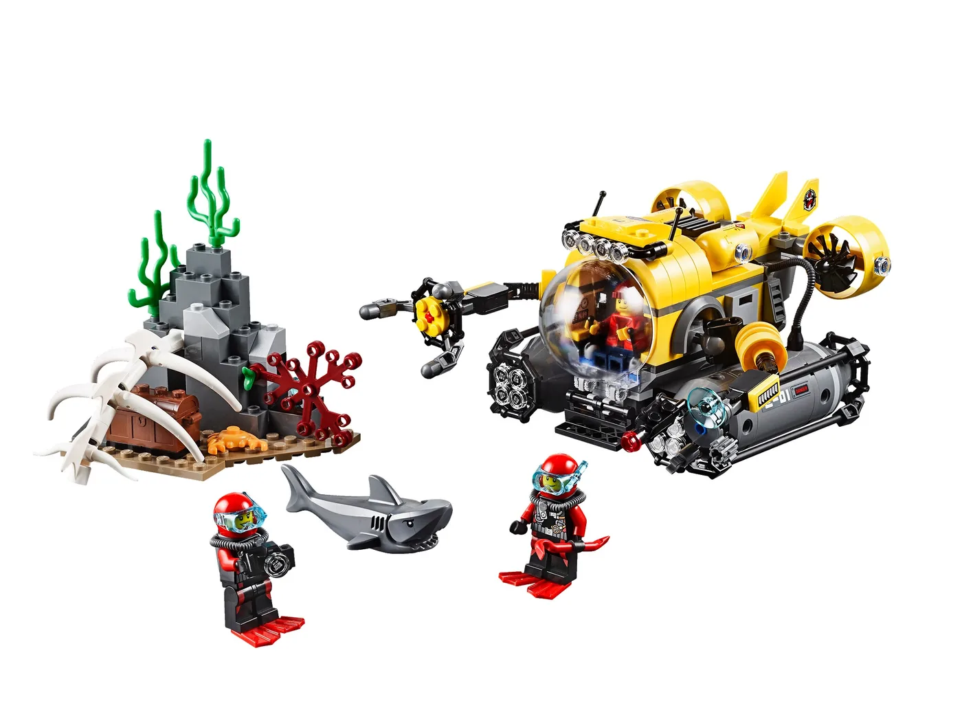 LEGO 60092 Sous-marin des profondeurs - prix | Brick Broker