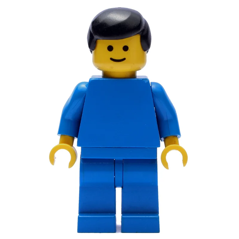 Man, Plain Blue, Black Hair — dans quels sets LEGO ? (fig-008873) | Brick Broker