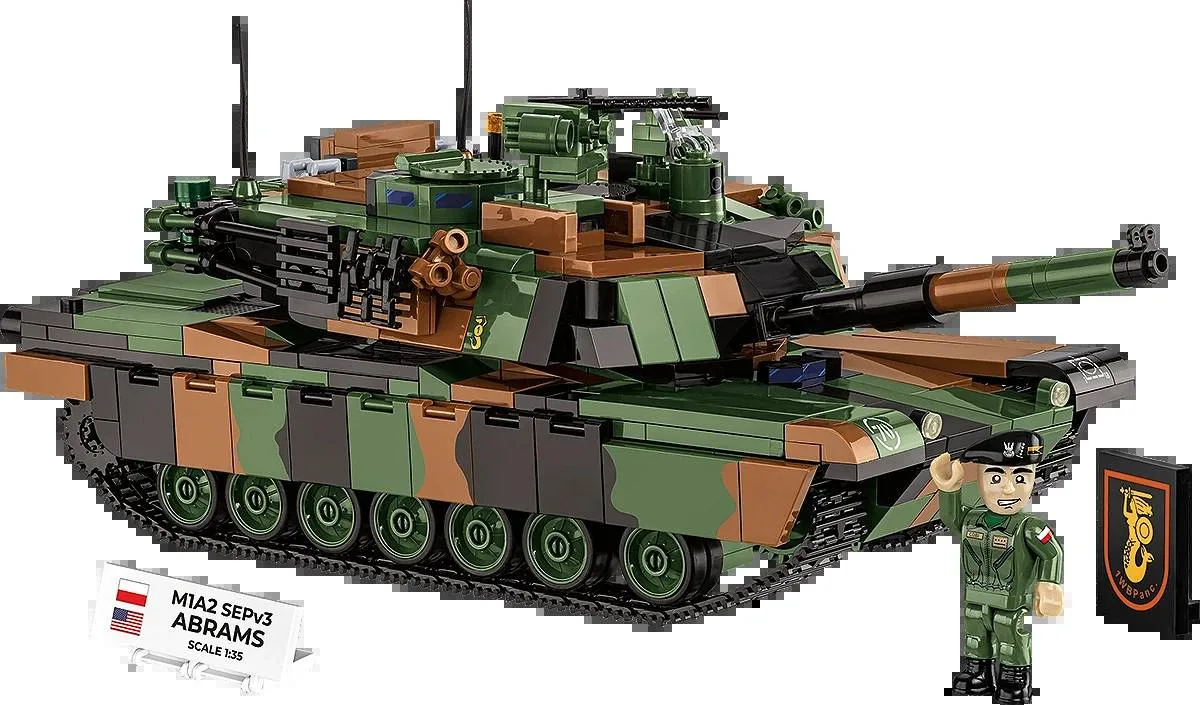 COBI Char M1A2 SEPv3 Abrams (COBI-2633) - prix | Brick Broker