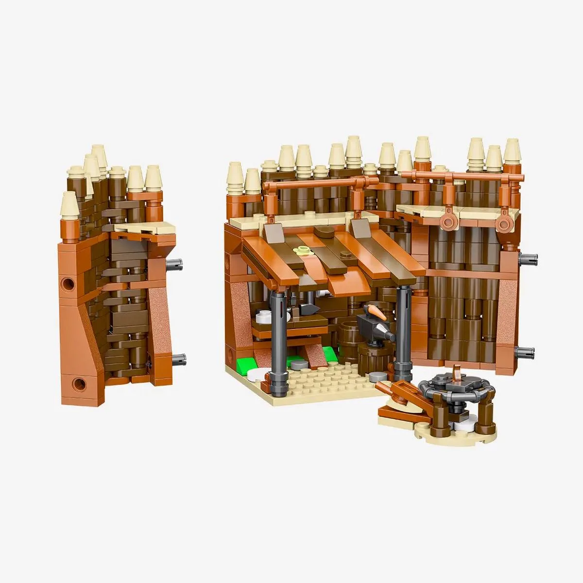 BlueBrixx Extension de palissade - Forge auxiliaire (BB-109859) - prix | Brick Broker