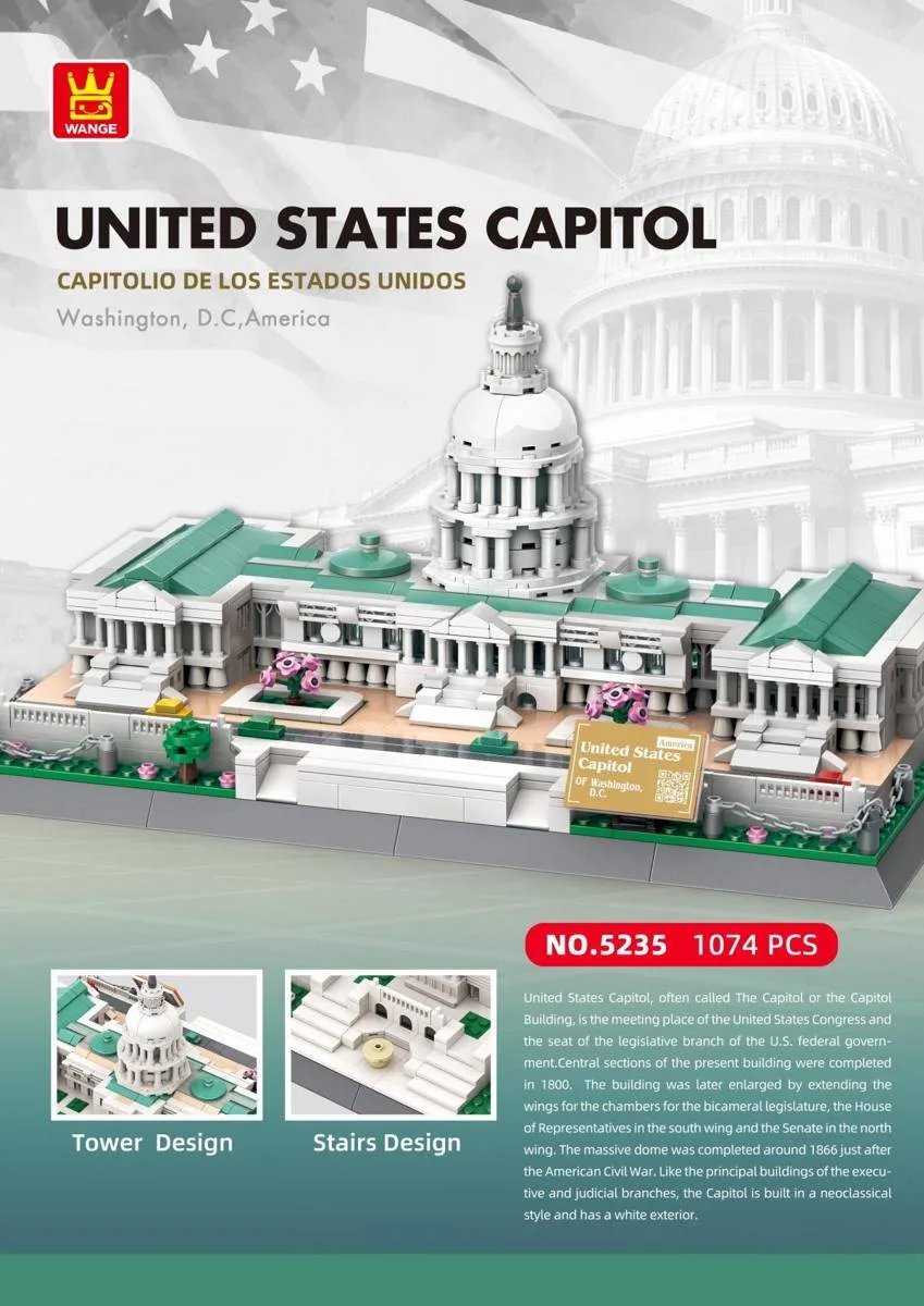 Wange Capitole des États-Unis (WAN-5235) - prix | Brick Broker