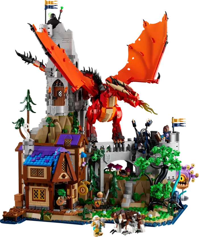 LEGO 21348 Donjons & Dragons : Le Conte du Dragon Rouge - prix | Brick Broker