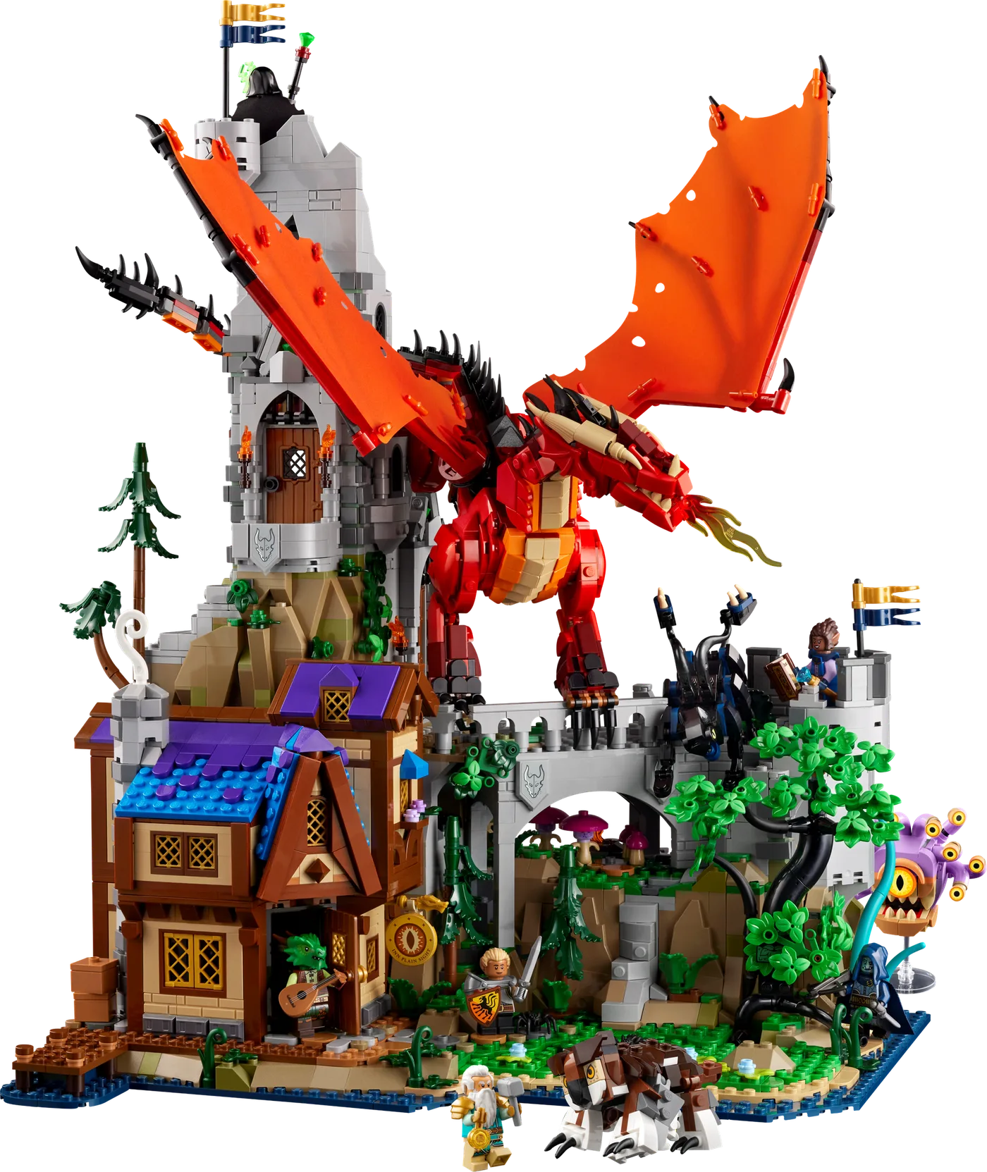 LEGO 21348 Donjons & Dragons : Le Conte du Dragon Rouge - prix | Brick Broker