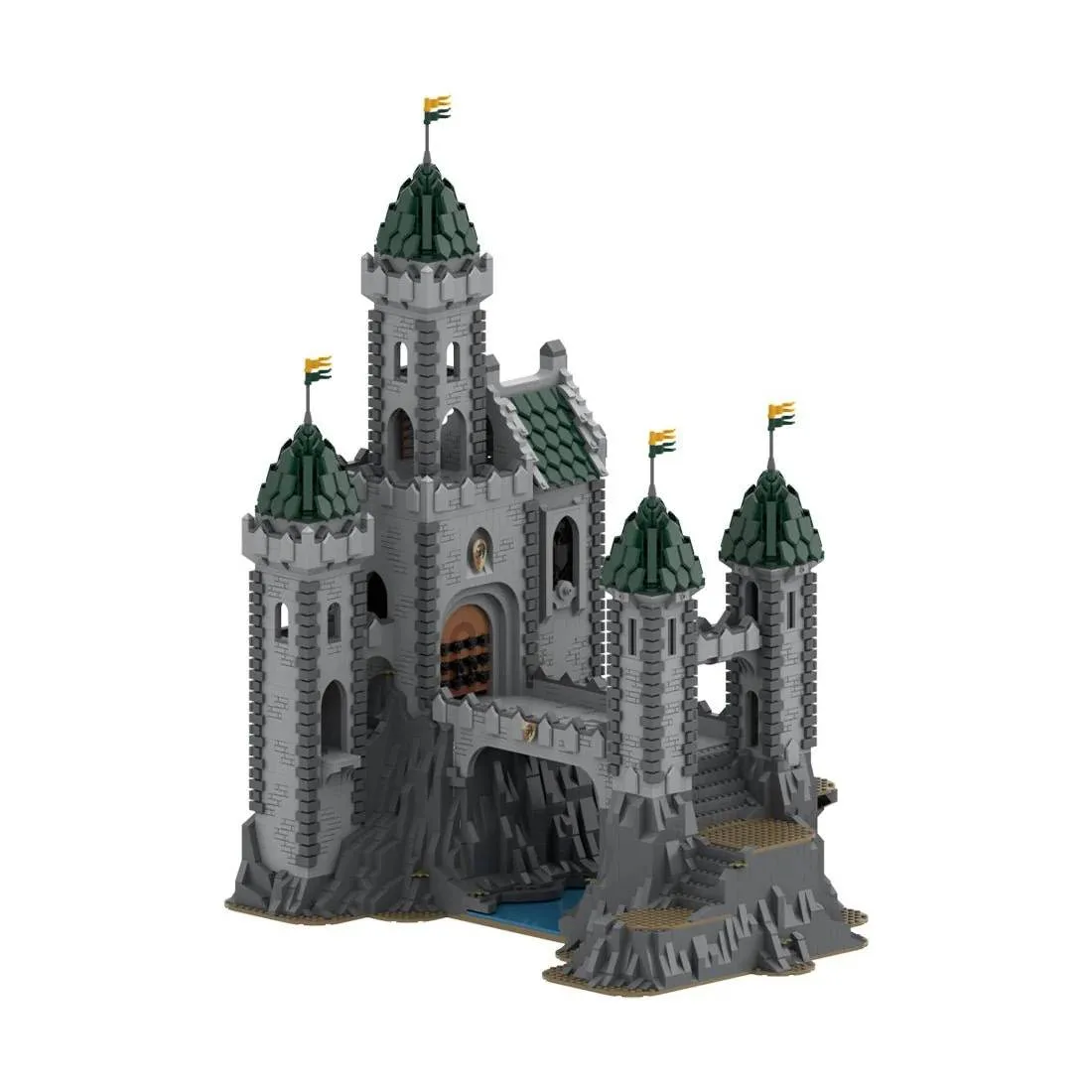LesDiy Forteresse du Dragon Vert (LESDIY-3501898) - prix | Brick Broker