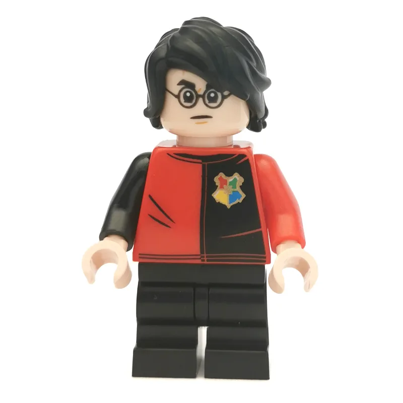 Harry Potter, Tournament Uniform Red and Blac… — minifigurine LEGO | Brick Broker