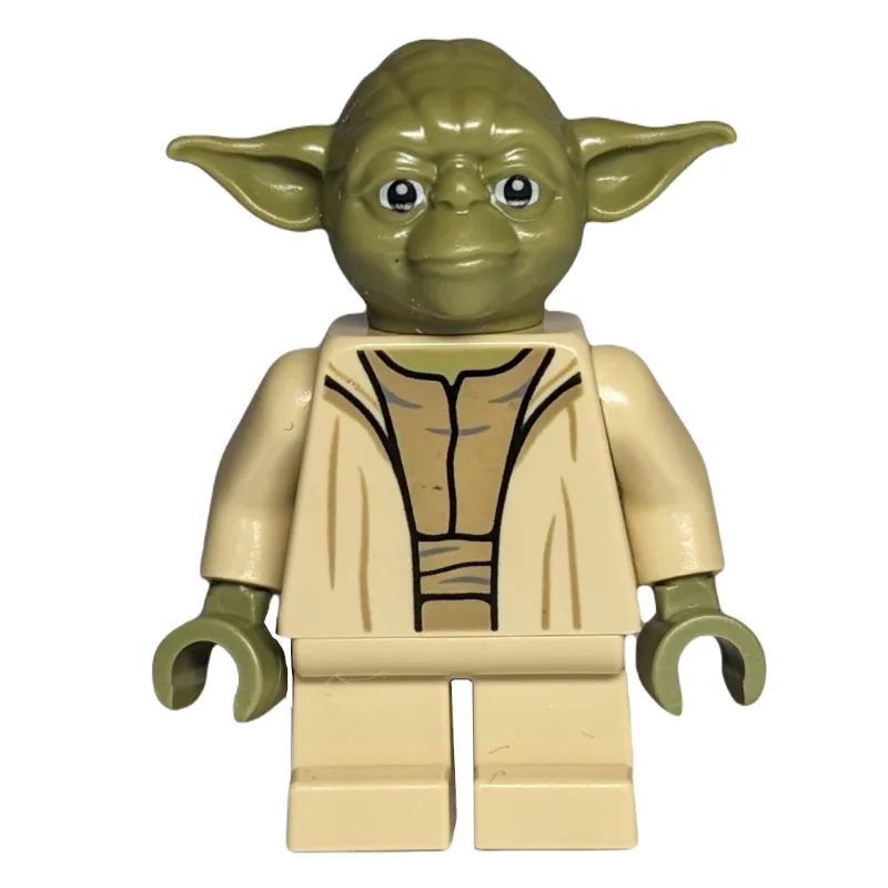 Yoda, Olive Green Head, Dark Tan Undershirt,… — minifigurine LEGO | Brick Broker