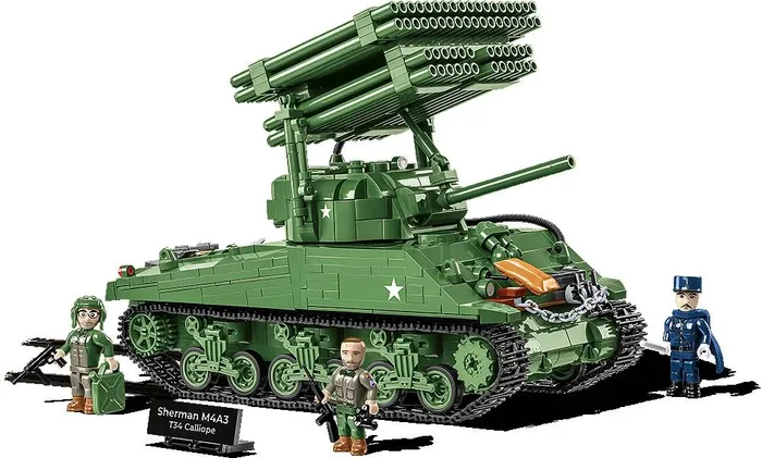 COBI M4A3 Sherman & T34 Calliope - Executive Editon (COBI-2569) - prix | Brick Broker