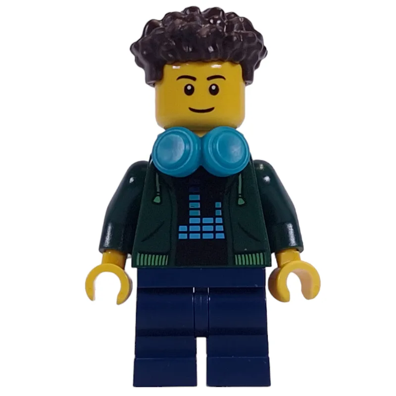Dark Green Torso, Dark Blue Medium Legs, Dark… — minifigurine LEGO | Brick Broker