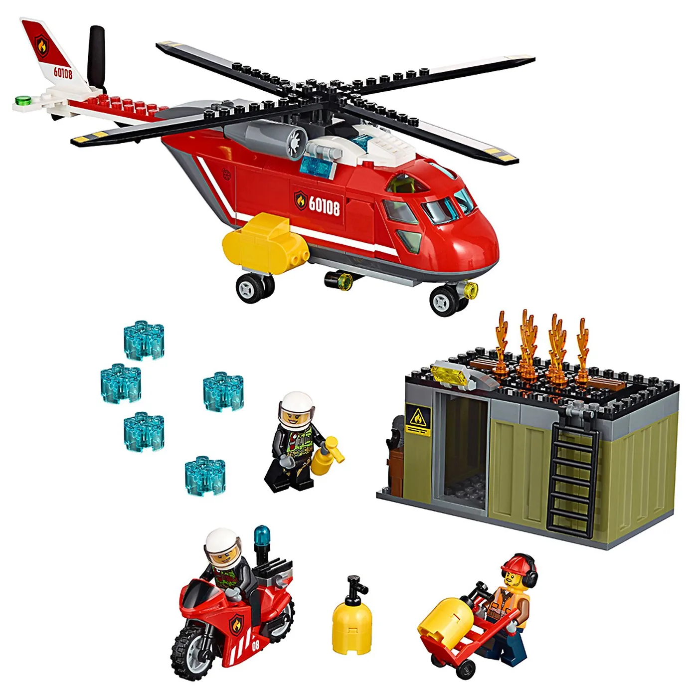 LEGO 60108 Unité d'intervention incendie - prix | Brick Broker