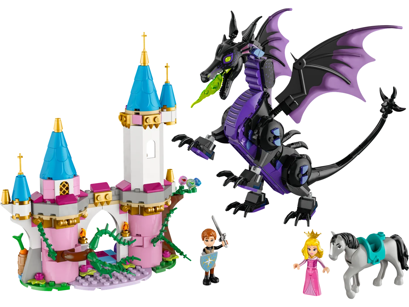 LEGO 43240 Forme draconique de Maléfique - prix | Brick Broker