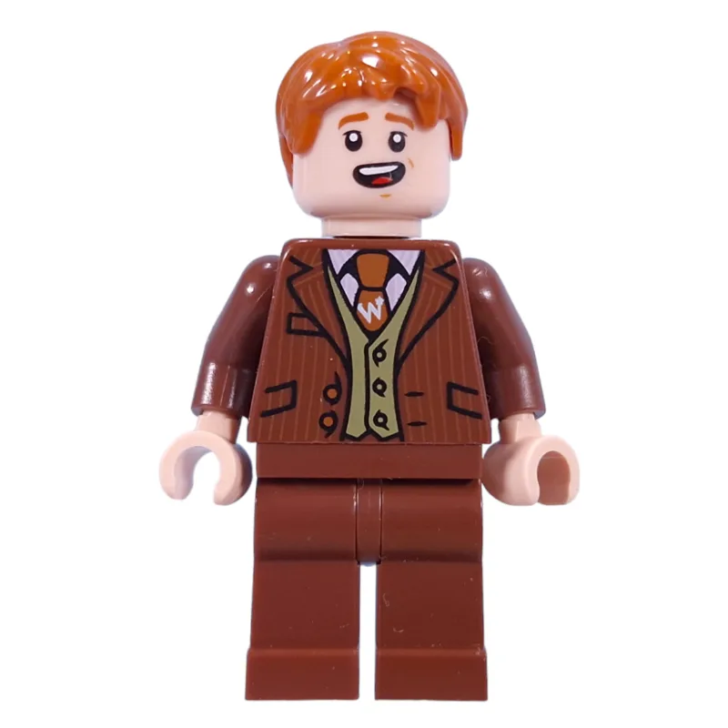 Fred Weasley in Reddish Brown Suit, Dark Oran… — minifigurine LEGO | Brick Broker