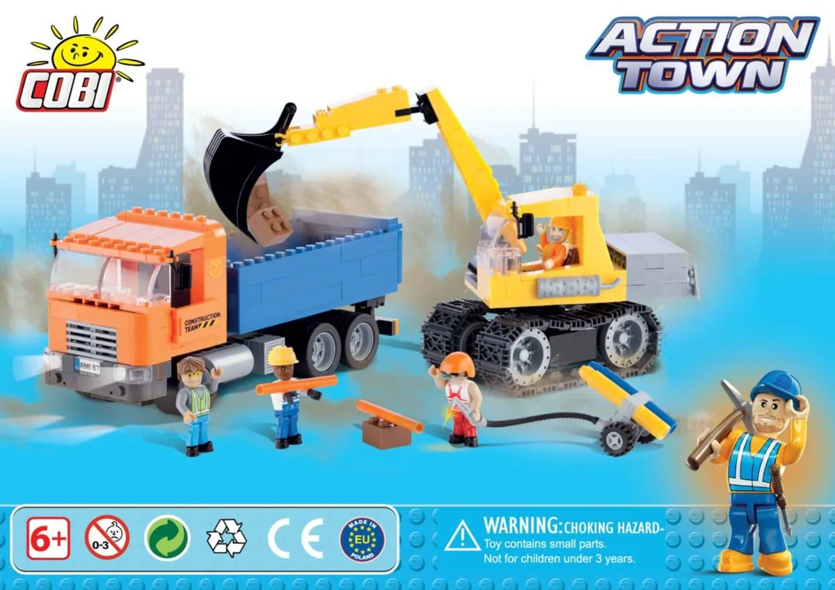 COBI Camion benne et pelleteuse (COBI-1667) - prix | Brick Broker