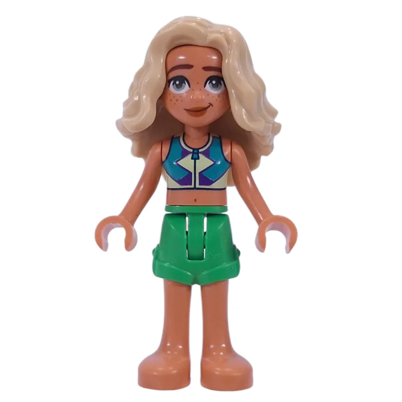Sage - Dark Azure Top, Bright Green Shorts — minifigurine LEGO | Brick Broker
