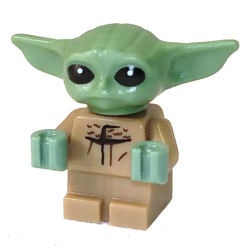 Grogu / The Child (Baby Yoda), 25128 Body — minifigurine LEGO | Brick Broker