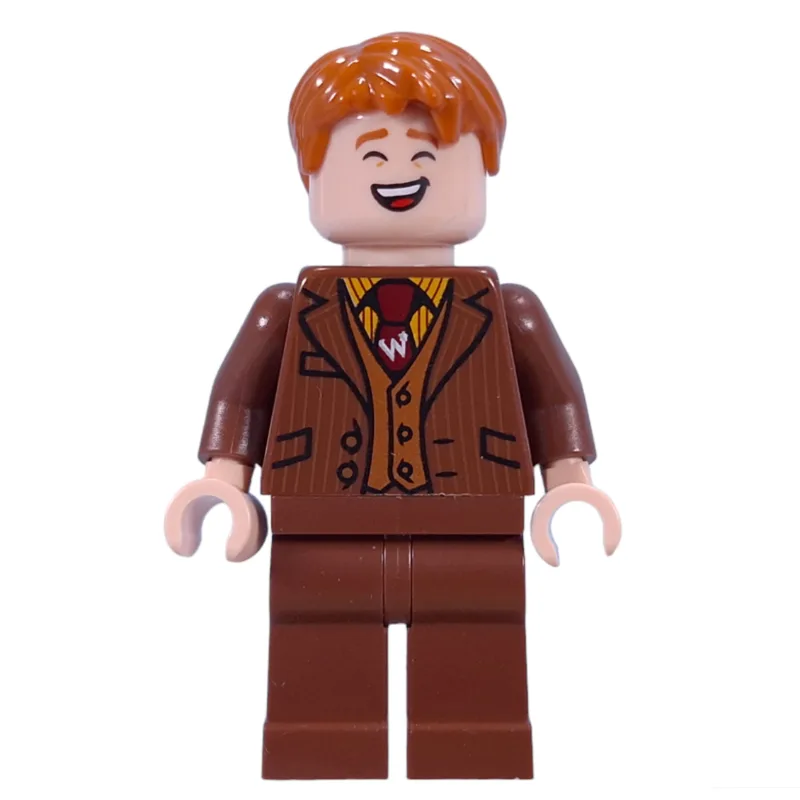 George Weasley in Reddish Brown Suit, Dark Re… — minifigurine LEGO | Brick Broker