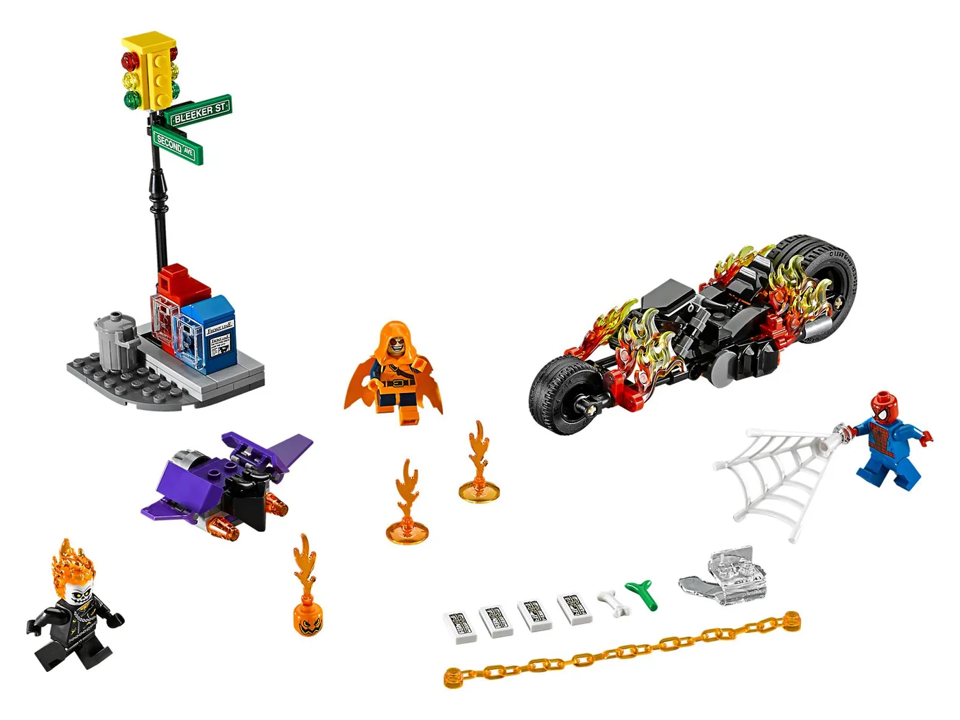 LEGO 76058 Spider-Man et Ghost Rider : l'union - prix | Brick Broker